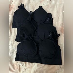 Brand New Black Strap Its Bralettes (x3)